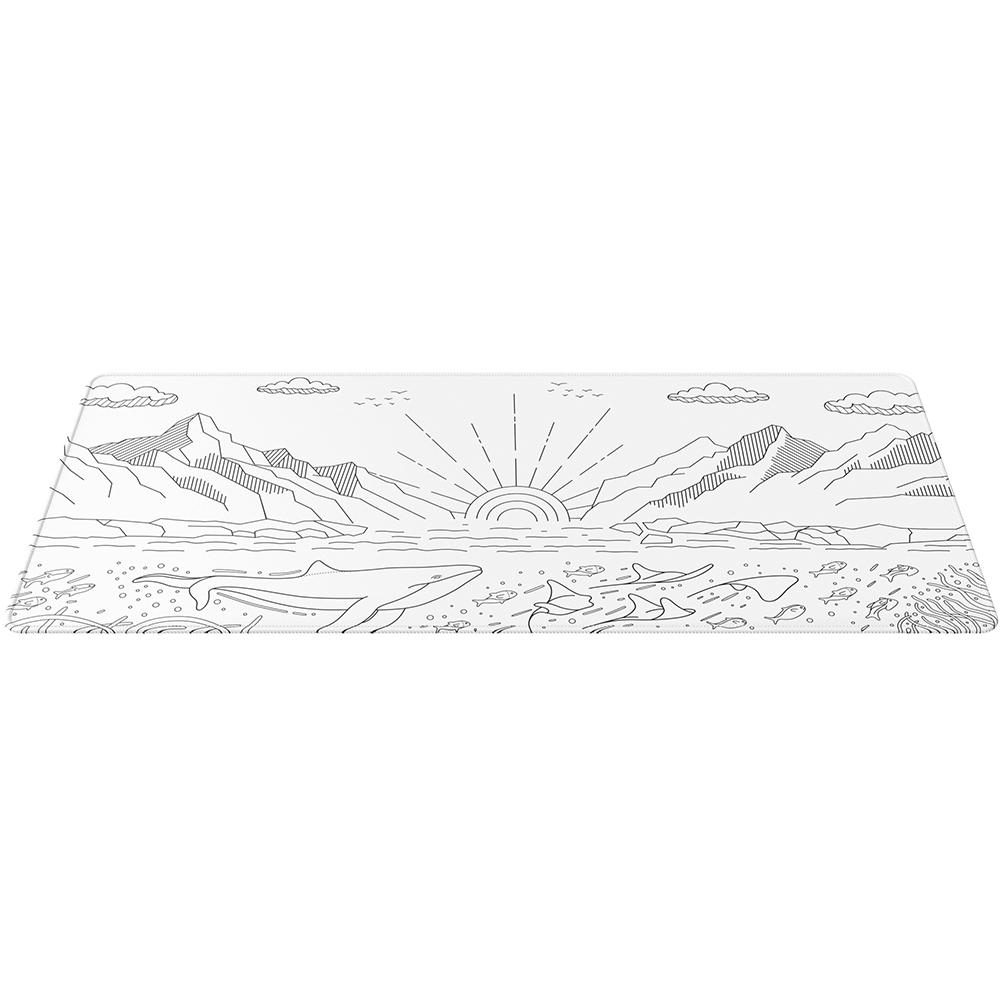 Игровой коврик Dark Project - Nostra White XL