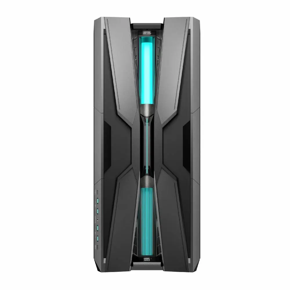 DeepCool кутия Case EATX - GENOME III - 420 mm AIO Pre-Installed, LCD Display