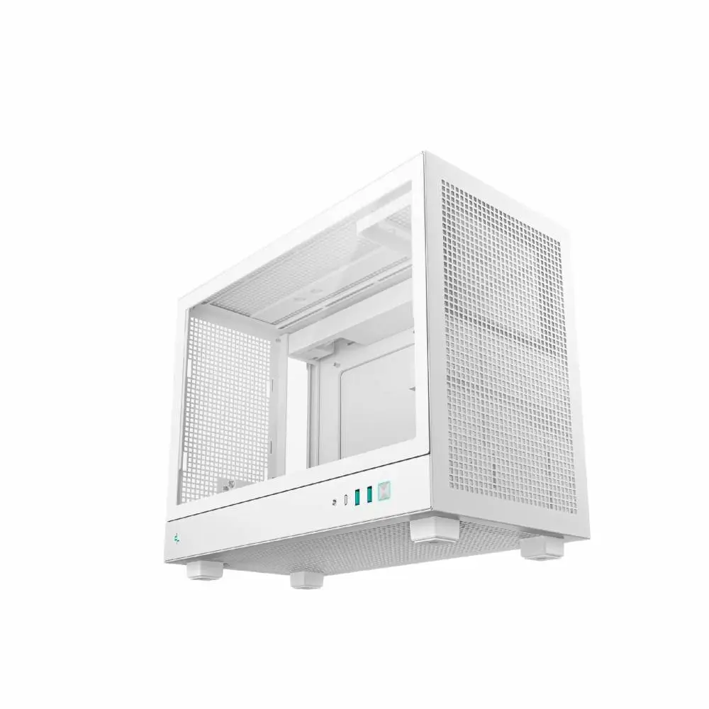 Кутия DeepCool CH160 WH PLUS Case mATX