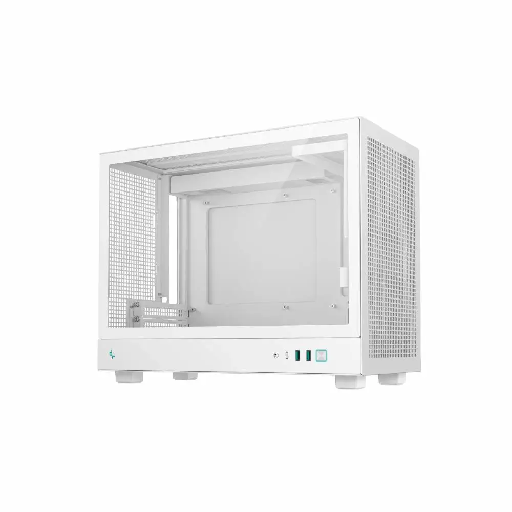 Кутия DeepCool CH160 WH PLUS Case mATX