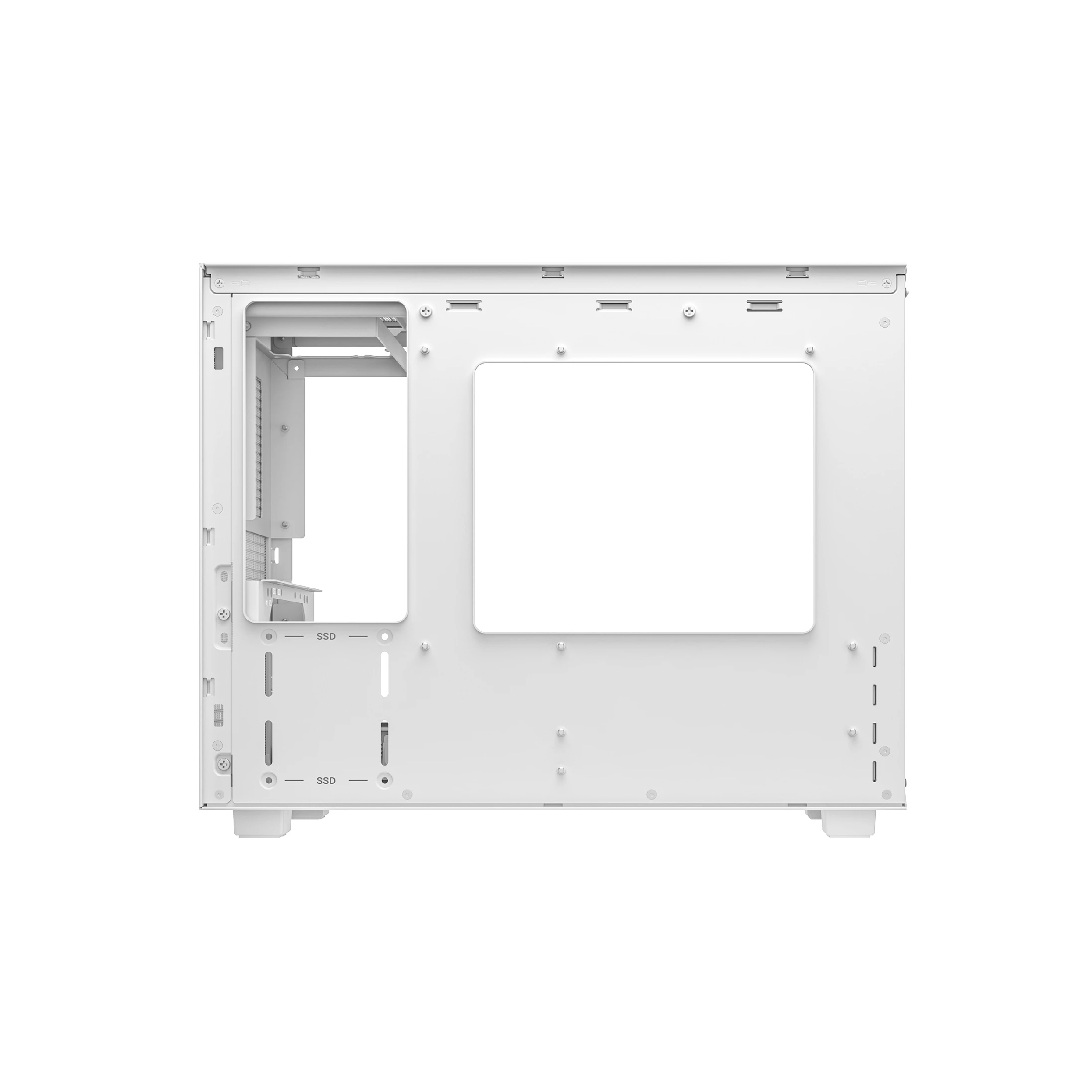  Кутия DeepCool CH160 WH PLUS Case mATX