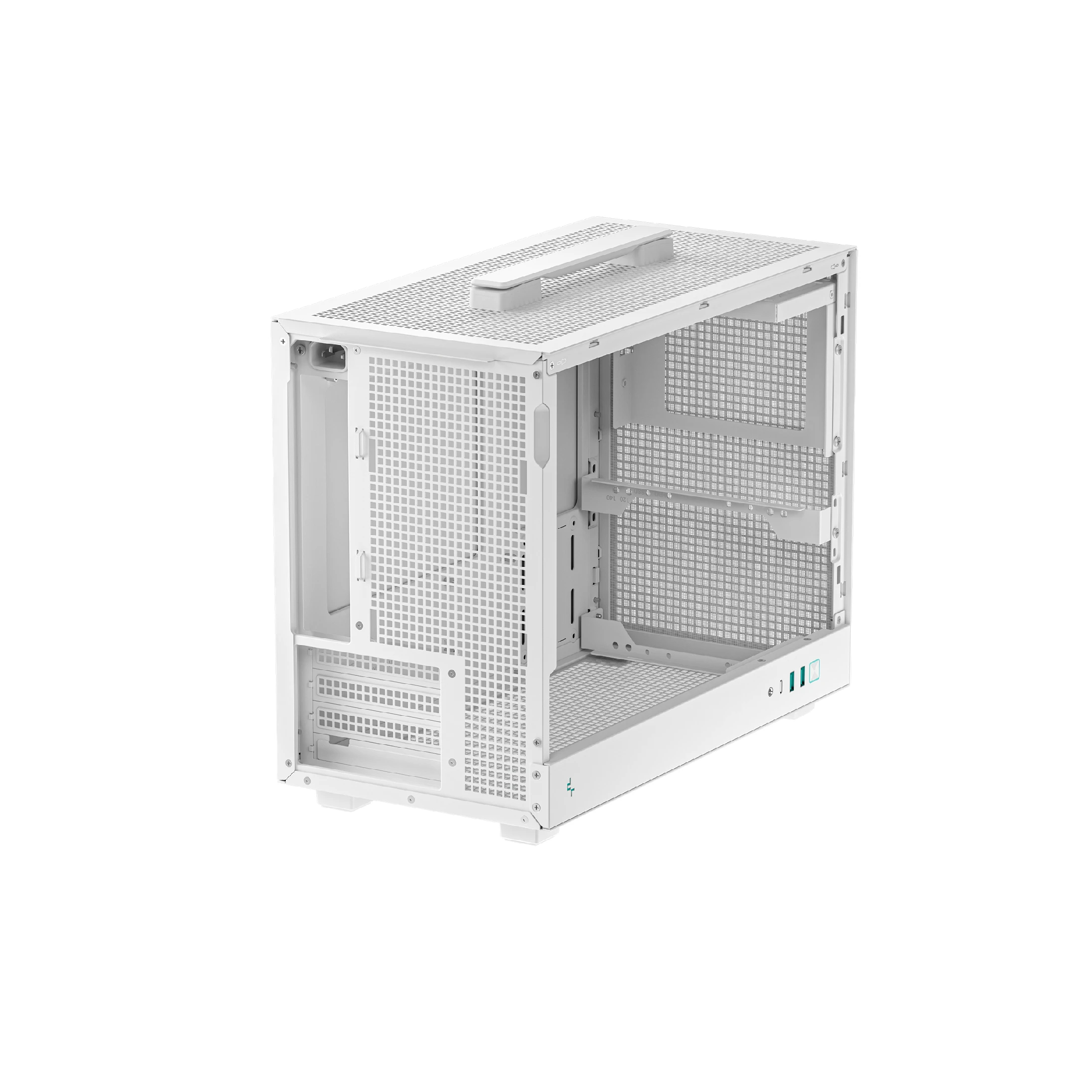  Кутия DeepCool CH160 WH PLUS Case mATX