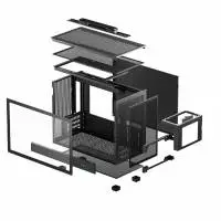 Кутия DeepCool CH160 PLUS Case mATX