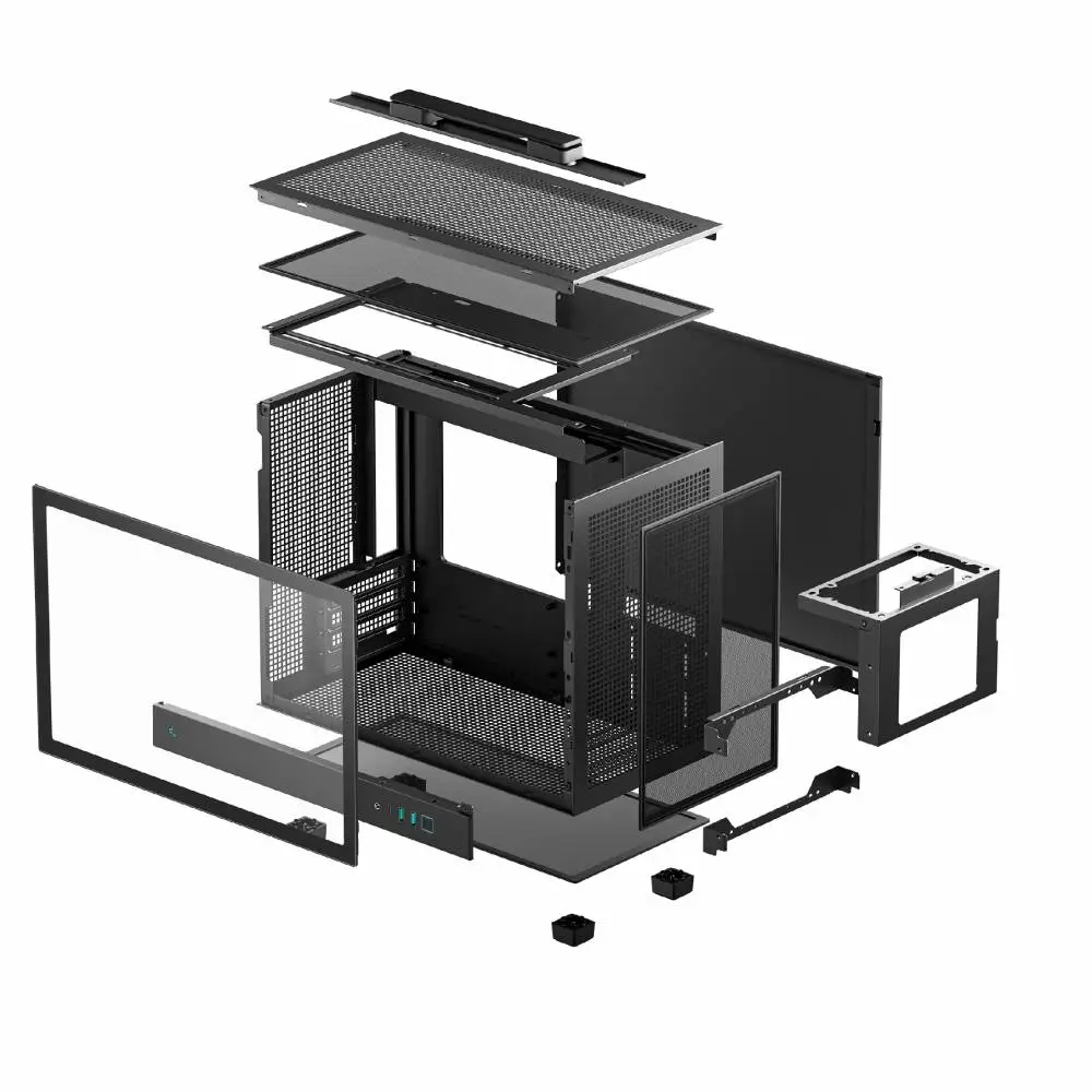 Кутия DeepCool CH160 PLUS Case mATX