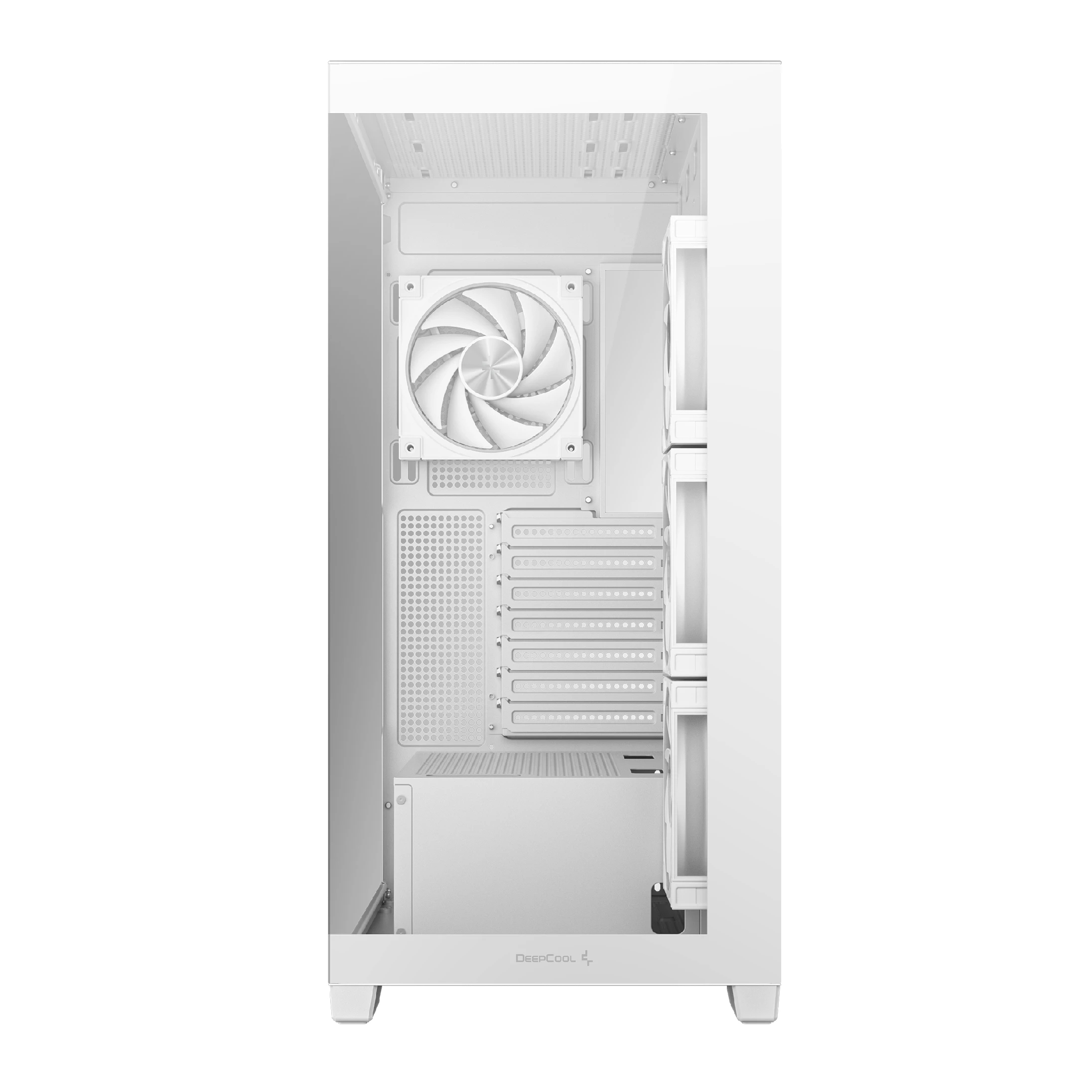 Кутия DeepCool CG580 4F WH V2 Case ATX, 4 x 120 mm ARGB Fans