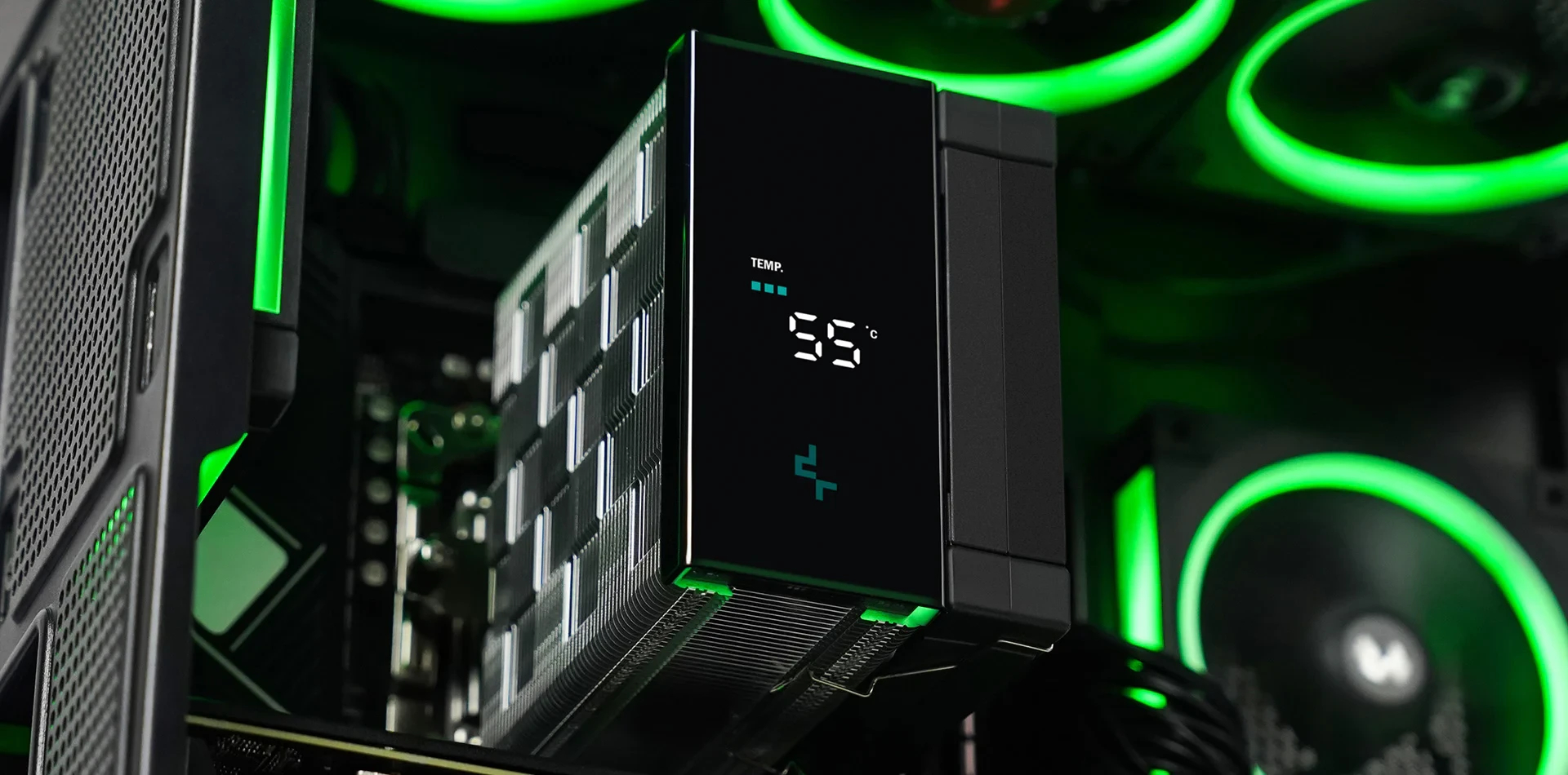 Охладител за процесор DeepCool AK500S DIGITAL SE CPU Cooler