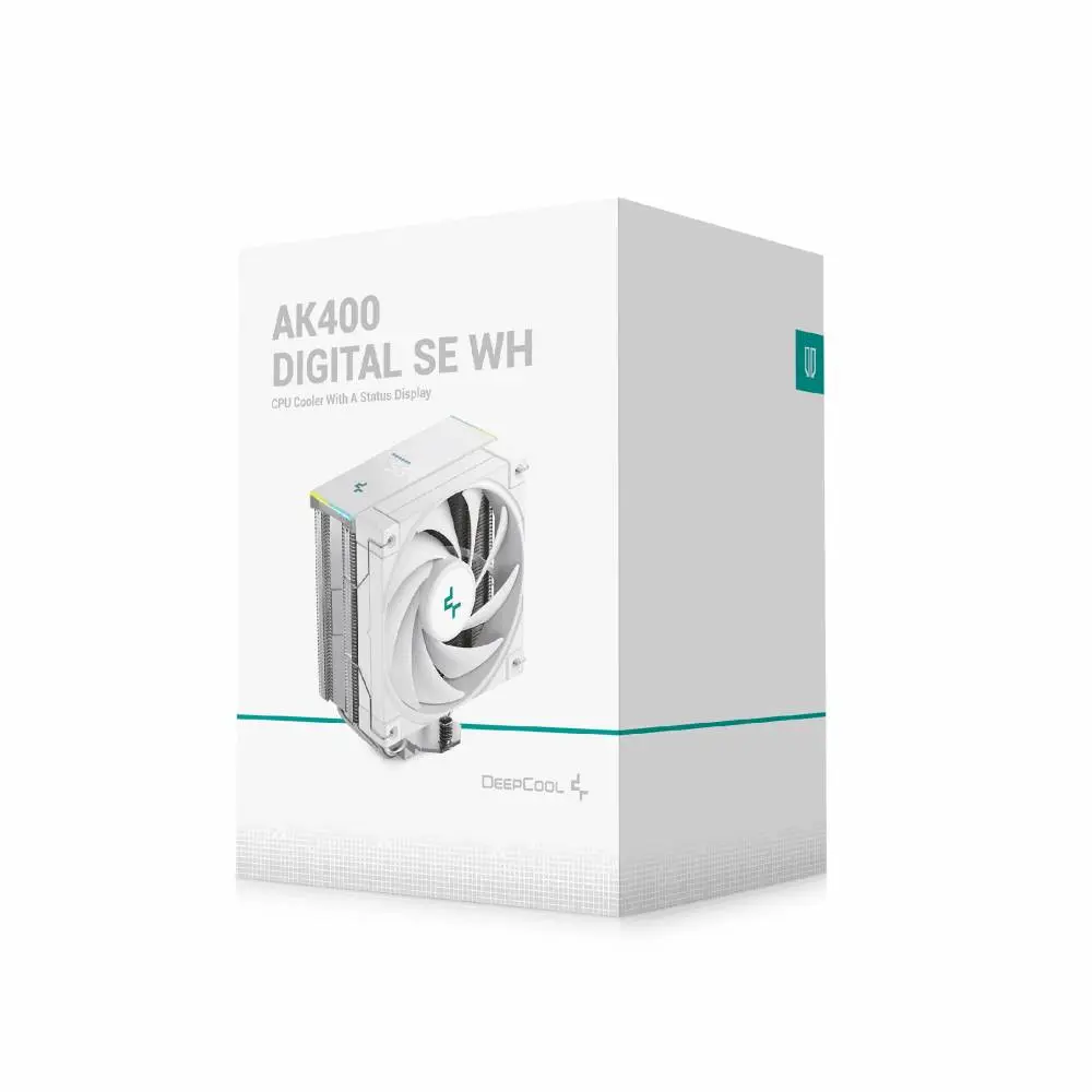 Охладител за процесор DeepCool AK400 DIGITAL SE WH CPU Cooler