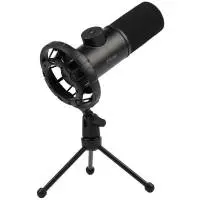 Настолен микрофон FIFINE K658 Dynamic RGB - Black