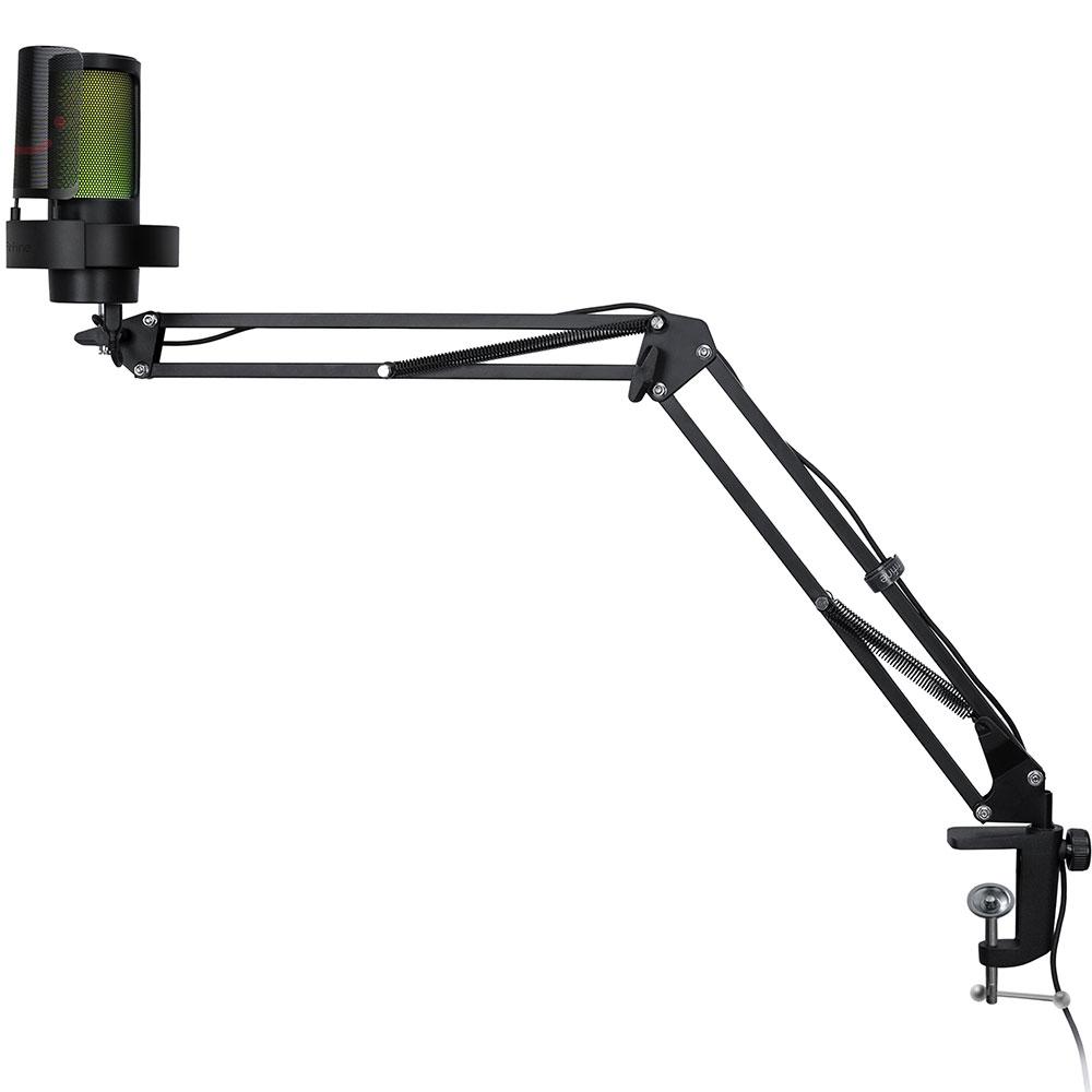 Микрофон със стойка FIFINE A8T RGB - Black