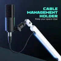 Стойка за микрофон FIFINE BM88 White High End Boom Arm Stand