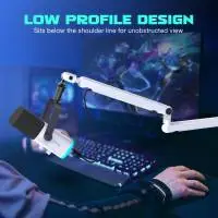 Стойка за микрофон FIFINE BM88 White High End Boom Arm Stand