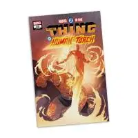 Фигурка Marvel Human Torch 1:6th Scale Collectible with Scene (Marvel 2-in-One #10)