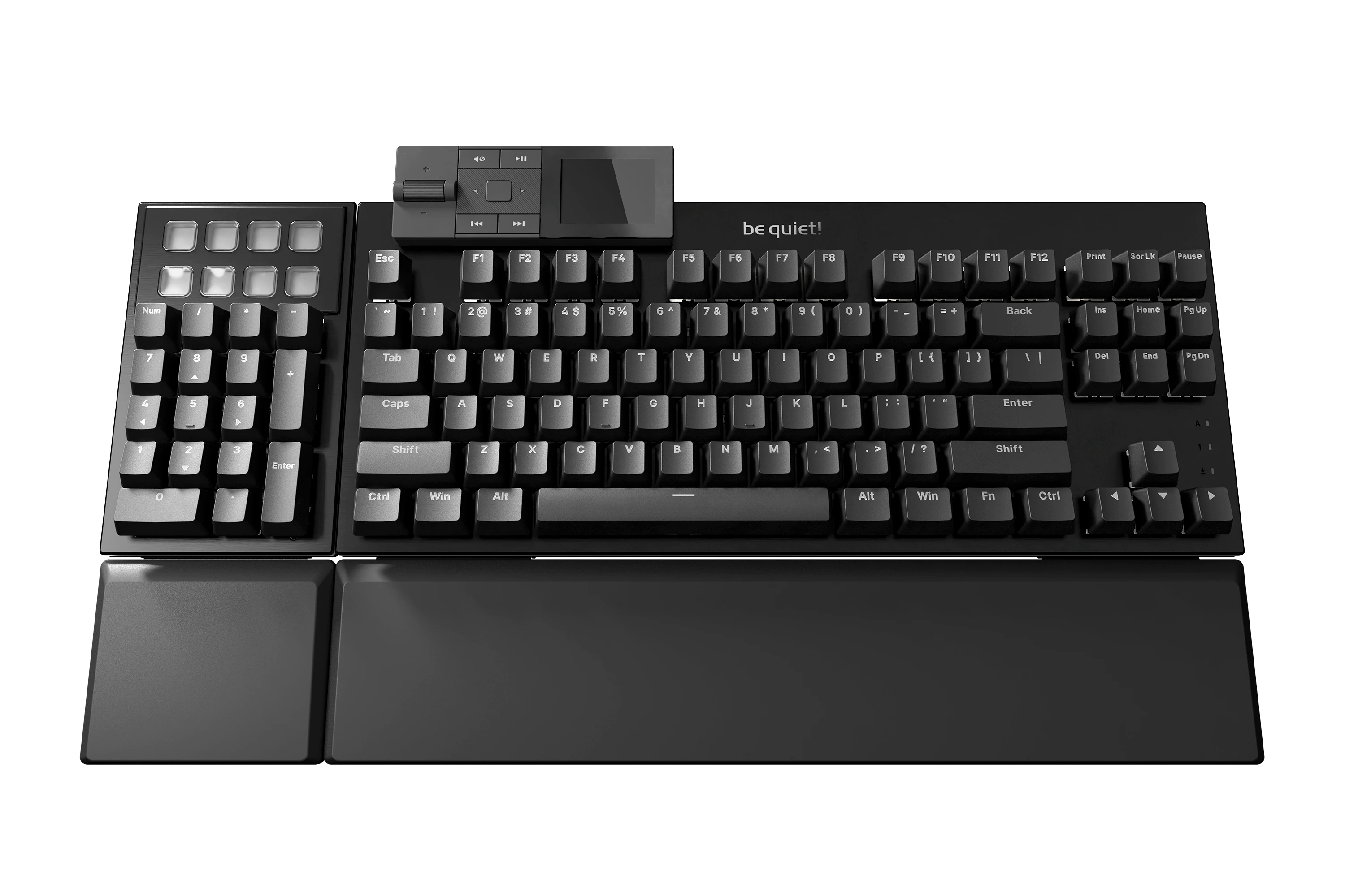be quiet! професионална геймърска механична клавиатура Professional Gaming Mechanical Keyboard DARK MOUNT - be quiet! Silent Switches [Tactile]