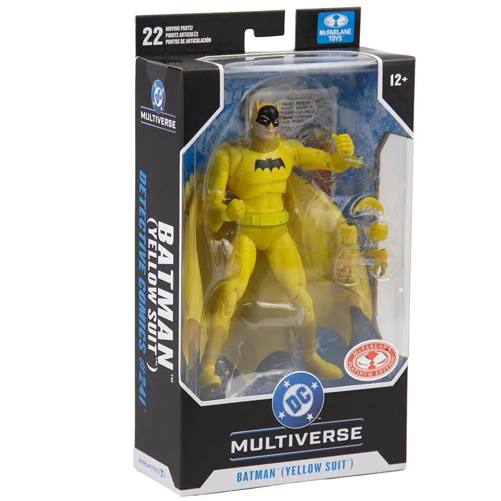 Фигурка McFarlane Toys DC MULTIVERSE Batman Yellow Suit (Detective Comics #241 - Red Platinum Chase