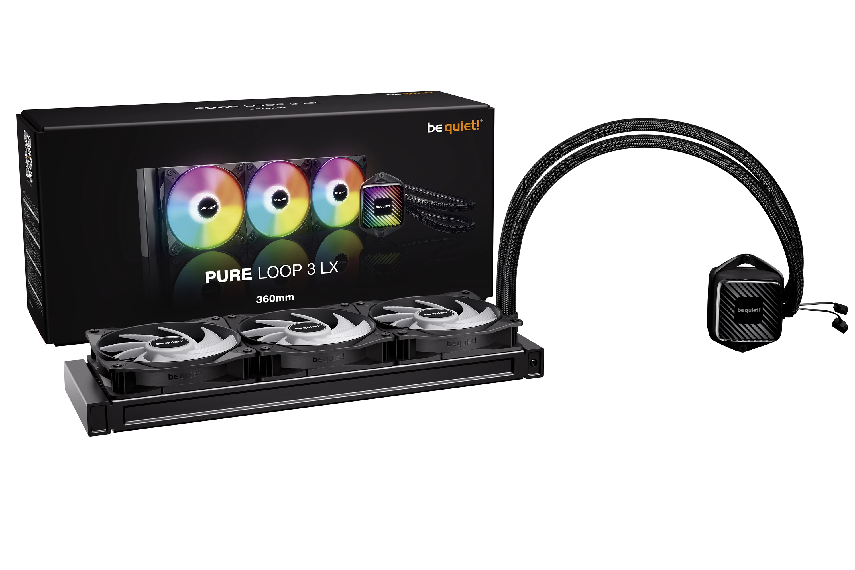 Водяное охлаждение be quiet! Pure Loop 3 LX 360mm Water Cooling - BW031EU