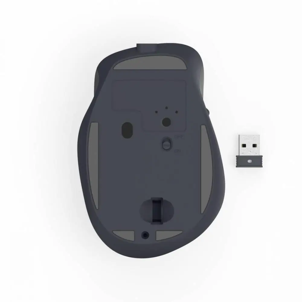 HAMA Безжична оптична мишка WM-500 Recharge , черна, 6 бут.,800/1200/1600 dpi, безшумна