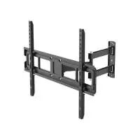 Стенна стойка за TV, 32 - 75&rdquo;, до 40 кг, въртяща се, накланяща се, издърпваща се