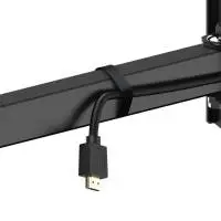 Стенна стойка за TV, 32 - 75&rdquo;, до 40 кг, въртяща се, накланяща се, издърпваща се