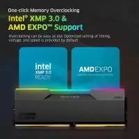 Памет KLEVV CRAS V RGB DDR5 32GB (2x16GB) DDR5 6000MHz CL28 EXPO/XMP - KD5AGUA80-60B280G