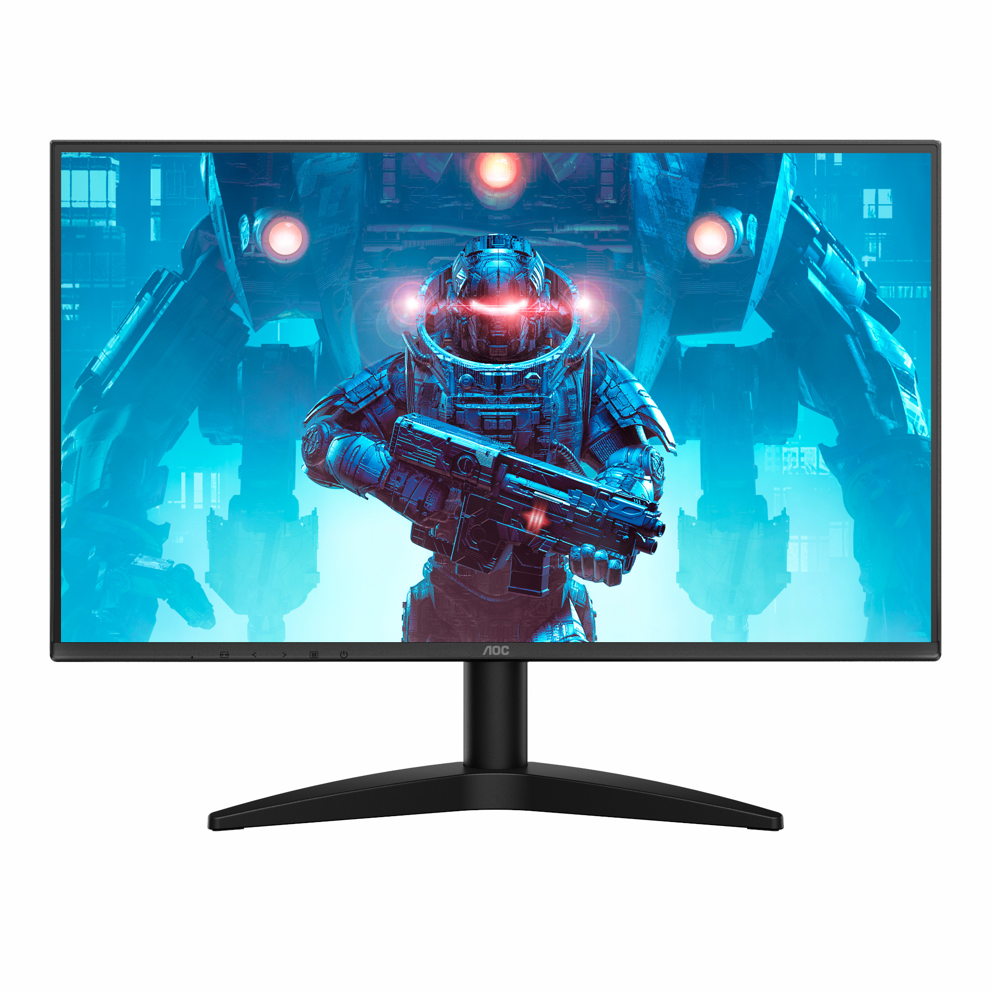 Монитор, AOC 24B36X, 23.8" IPS WLED, FHD 1920x1080, 144Hz, 0.5ms MPRT, Adaptive Sync, FlickerFree, Low Blue Light, HDMI, DP