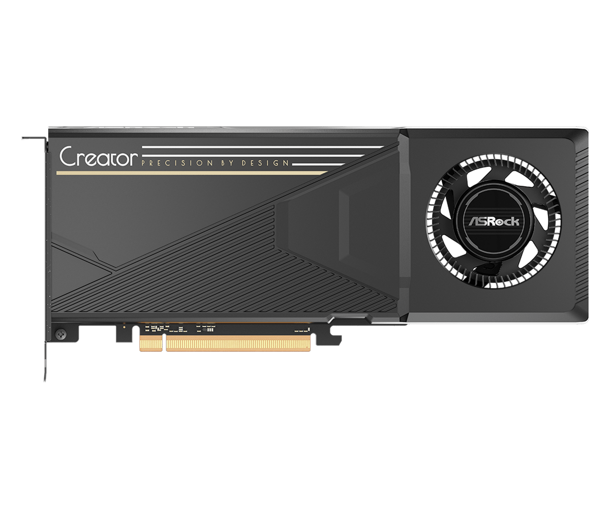 Видео карта ASRock RADEON AI PRO R9700 Creator 32GB GDDR6