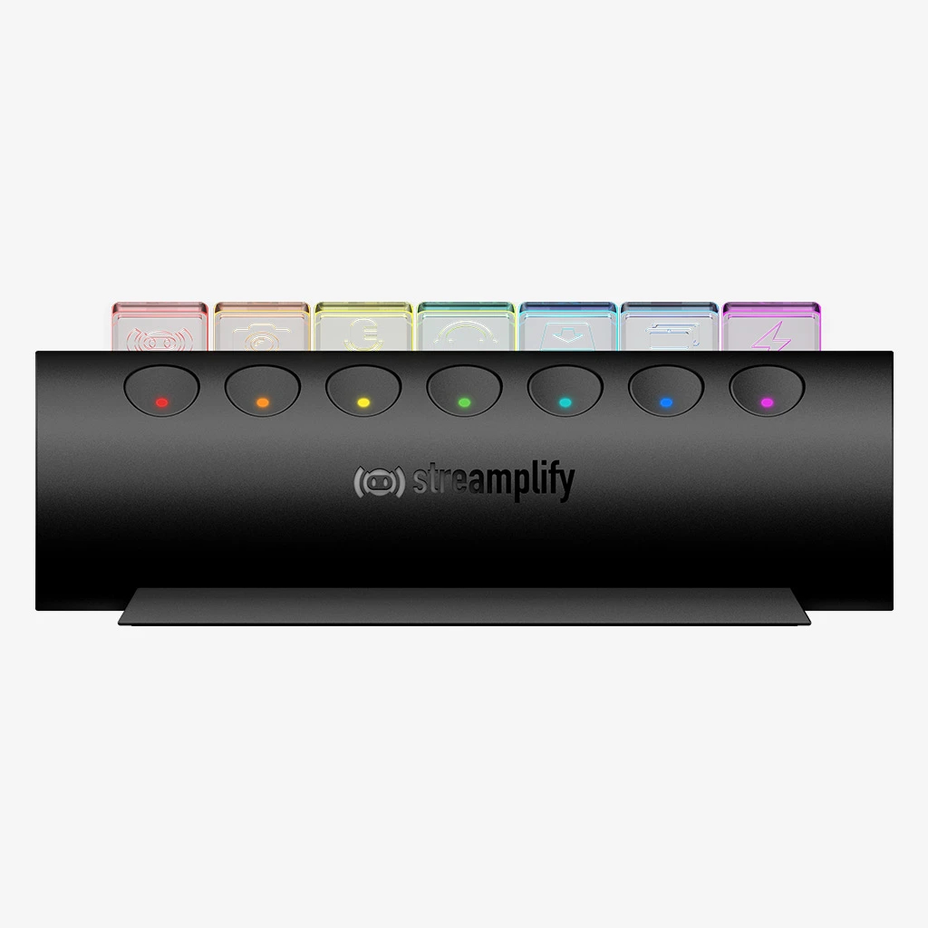 Streamplify стрийминг хъб/дек Streaming HUB CTRL 7 RGB - 7 x USB-A - SPUH-HC71217.11
