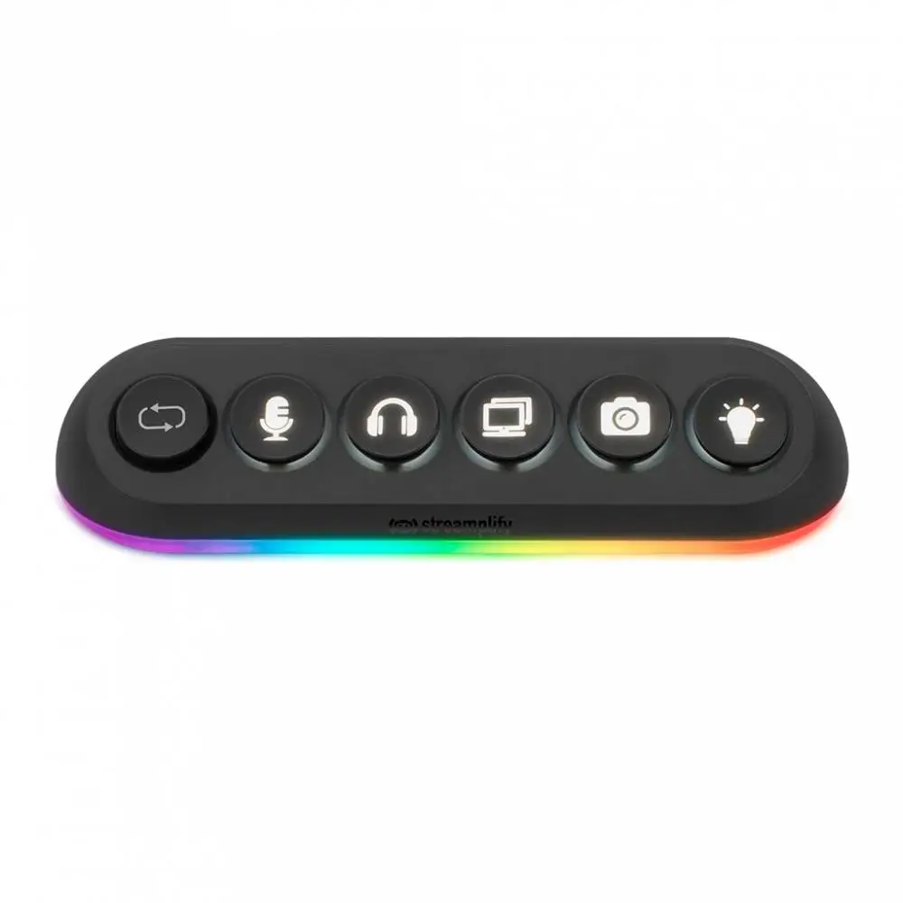 Streamplify стрийминг хъб/дек Streaming HUB DECK 5 RGB - 5 x USB-A - SPUH-HD51217.11