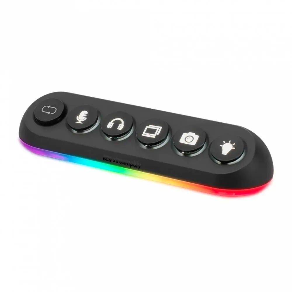Streamplify стрийминг хъб/дек Streaming HUB DECK 5 RGB - 5 x USB-A - SPUH-HD51217.11