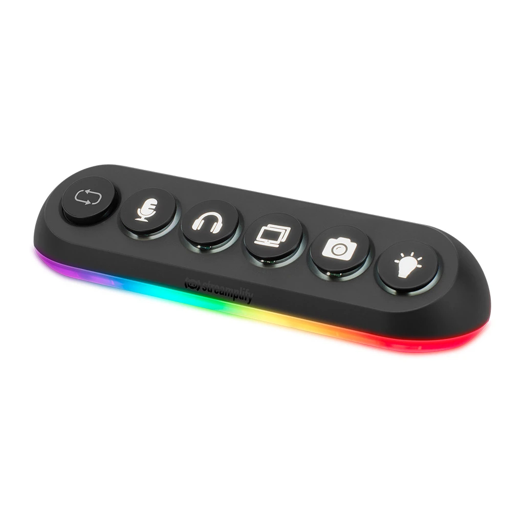 Streamplify стрийминг хъб/дек Streaming HUB DECK 5 RGB - 5 x USB-A - SPUH-HD51217.11