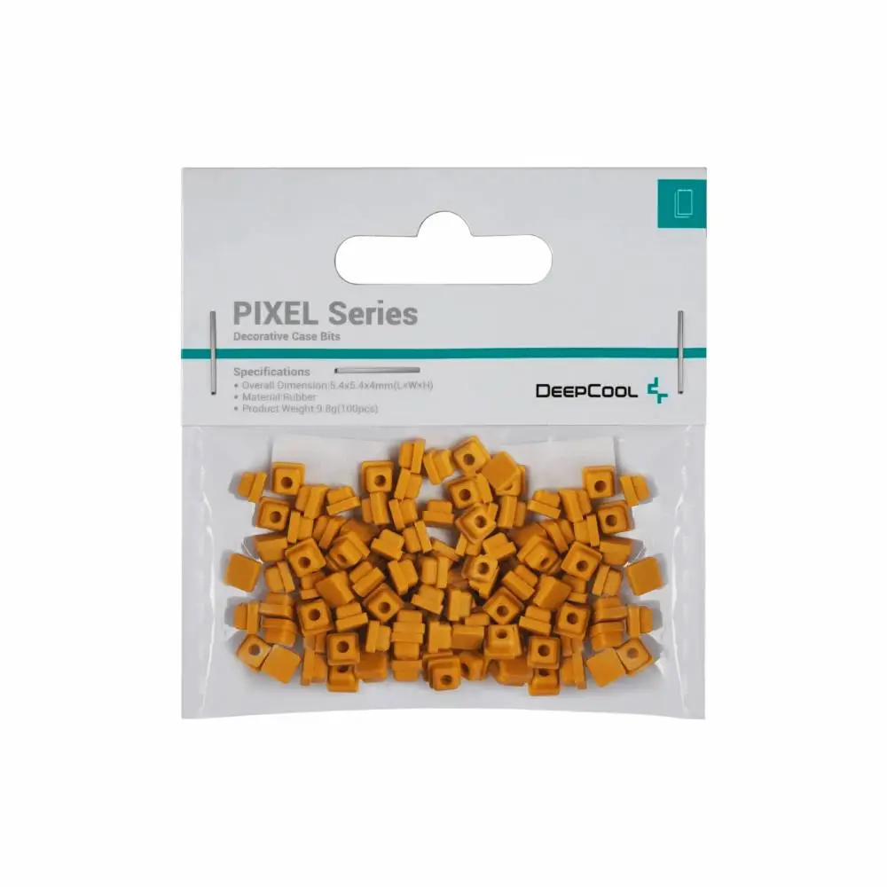 DeepCool silicone bits PIXEL Pumpkin Orange