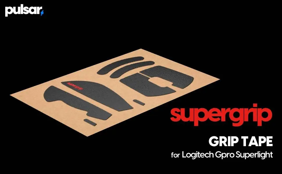 Pulsar лепенки за захват Supergrip Griptape Precut for G Pro X Superlight / G Pro X Superlight 2