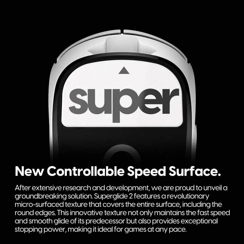 Superglide крачета за мишка Superglide (Type-C) for Logitech G Pro X Superlight 2 [White]