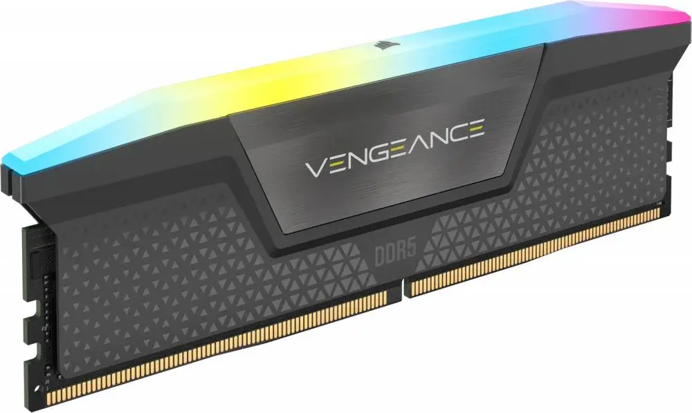 Памет Corsair Vengeance RGB 64GB (2x32GB) DDR5 6000MHz CL40 EXPO/XMP - CMH64GX5M2D6000Z40 