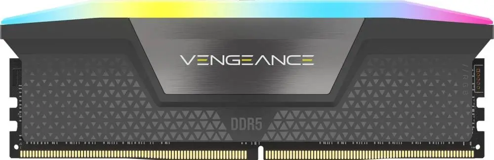 Памет Corsair Vengeance RGB 64GB (2x32GB) DDR5 6000MHz CL40 EXPO/XMP - CMH64GX5M2D6000Z40 