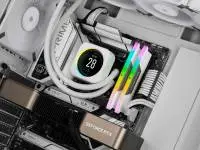 Памет Corsair Vengeance RGB White 32GB (2x16GB) DDR5 6000MHz CL30 EXPO/XMP - CMH32GX5M2B6000Z30W