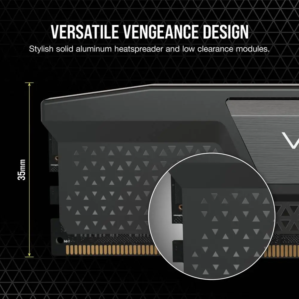 Памет Corsair Vengeance 64GB (2x32GB) DDR5 6400MHz CL42 XMP - CMK64GX5M2B6400C42