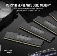 Памет Corsair Vengeance 64GB (2x32GB) DDR5 6400MHz CL42 XMP - CMK64GX5M2B6400C42