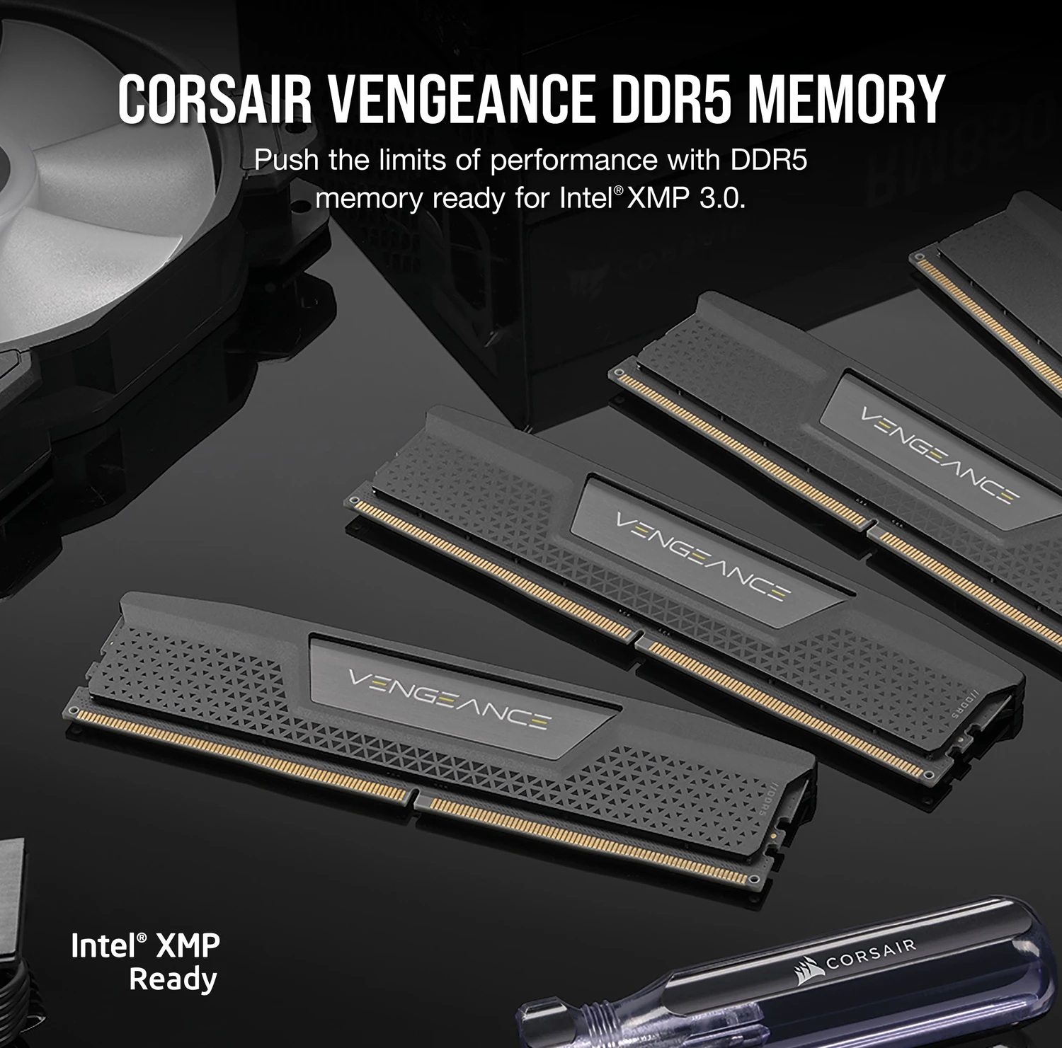 Памет Corsair Vengeance 64GB (2x32GB) DDR5 6400MHz CL42 XMP - CMK64GX5M2B6400C42