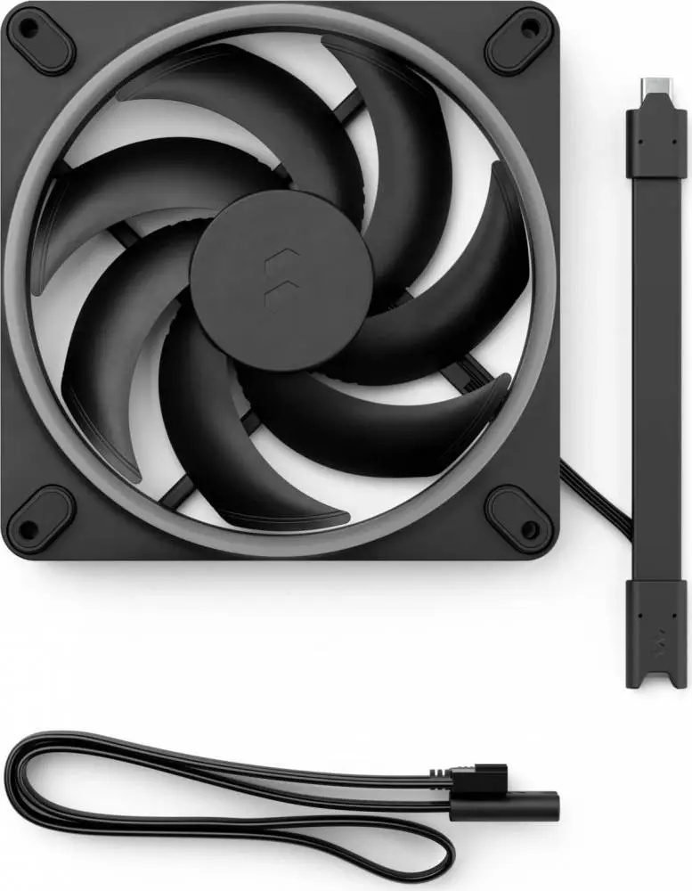 Вентилатор Fractal Momentum 14 RGB BLACK 3PACK 3 x 140mm Fans - FD-F-MR1-1403