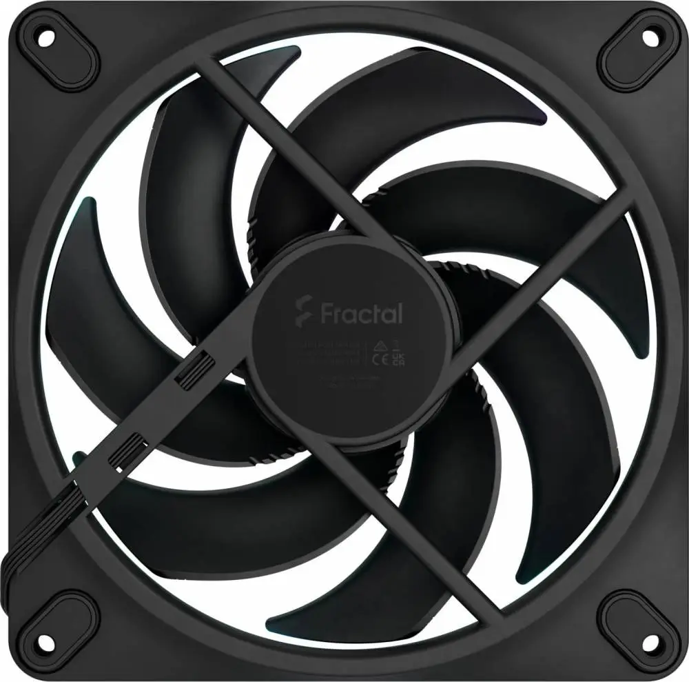 Вентилатор Fractal Momentum 12 RGB BLACK 3PACK 3 x 120mm Fans - FD-F-MR1-1203	