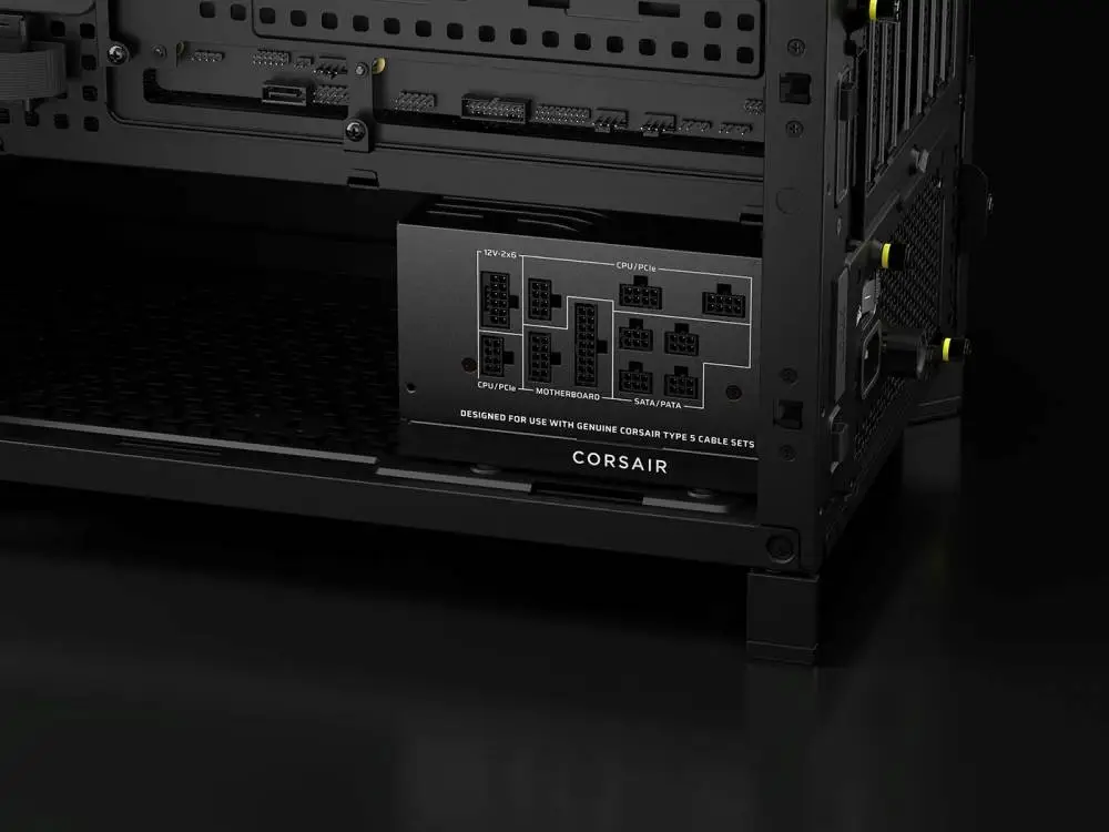 Захранване Corsair RMx SHIFT 2025 RM850x 850W 80 Plus Gold ATX 3.1, PCIe 5.1 - CP-9020299-EU