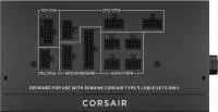 Захранване Corsair RMx SHIFT 2025 RM850x 850W 80 Plus Gold ATX 3.1, PCIe 5.1 - CP-9020299-EU