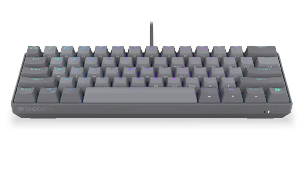 Endorfy механична клавиатура Thock V2 Compact, PBT, Endorfy Red switch, US Layout