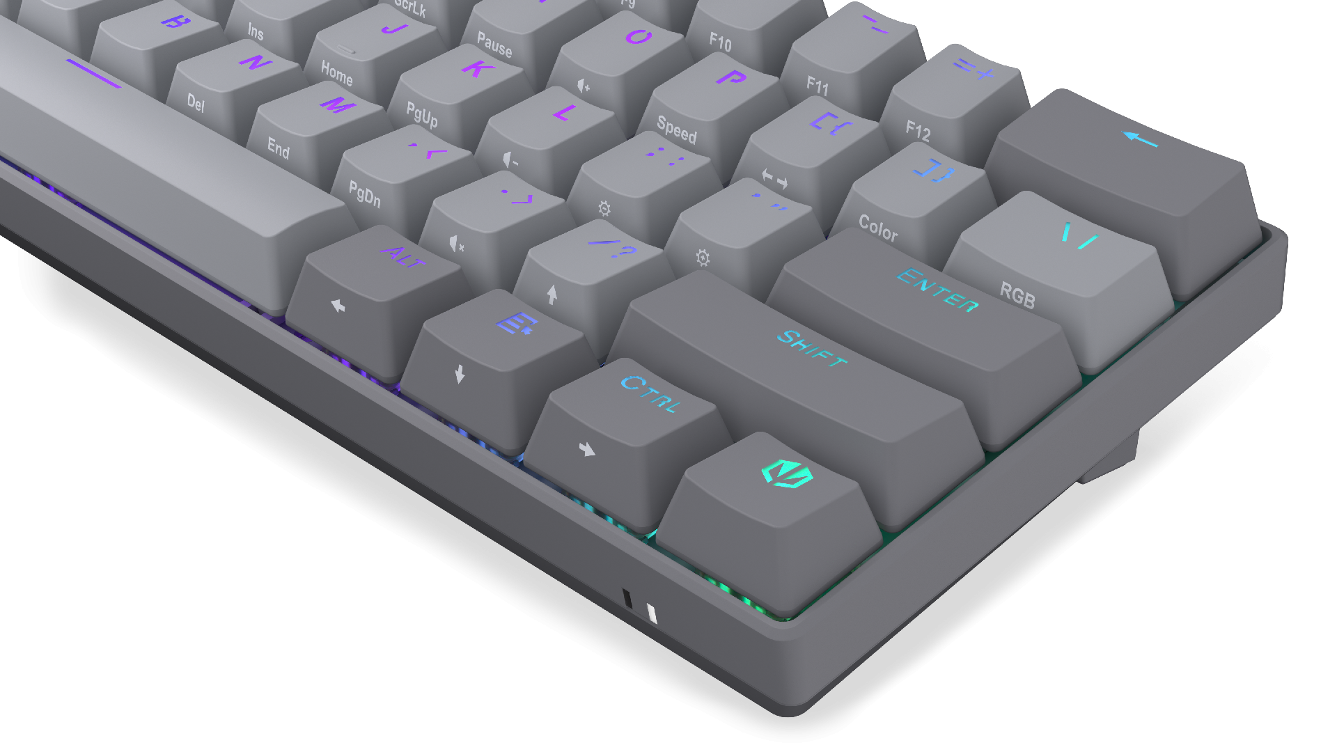 Endorfy механична клавиатура Thock V2 Compact, PBT, Endorfy Red switch, US Layout