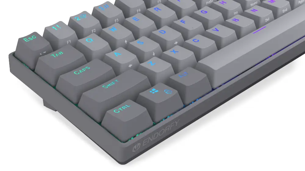 Endorfy механична клавиатура Thock V2 Compact, PBT, Endorfy Red switch, US Layout
