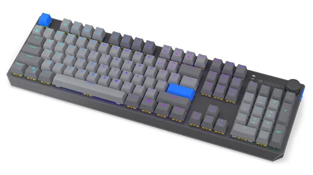 Endorfy μηχανικό πληκτρολόγιο Thock Wireless V2 Full Size, PBT, Endorfy Yellow switch, US Layout