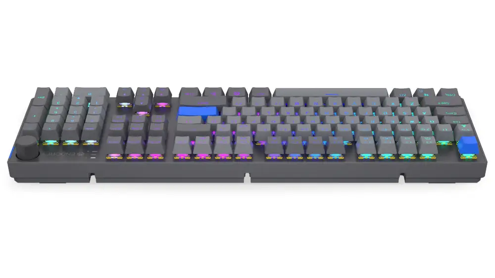 Endorfy механична клавиатура Thock Wireless V2 Full Size, PBT, Endorfy Yellow switch, US Layout