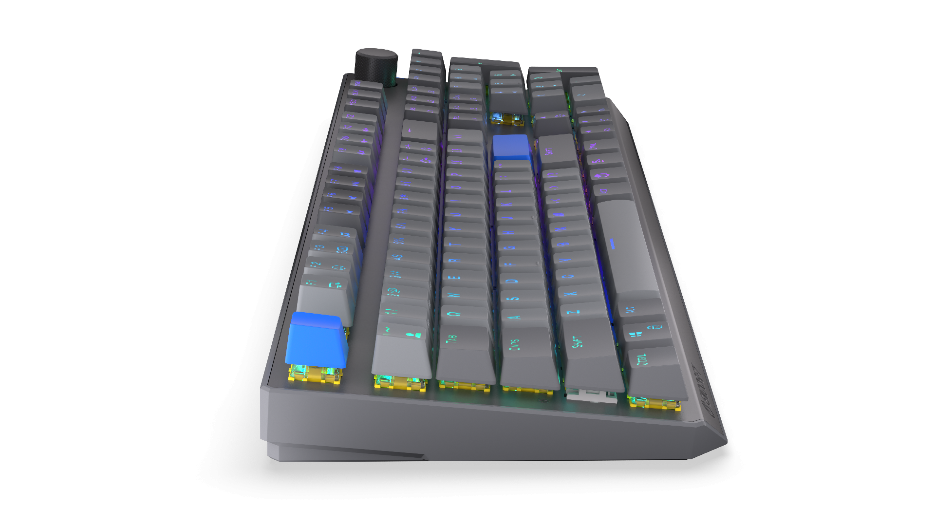 Endorfy механична клавиатура Thock Wireless V2 Full Size, PBT, Endorfy Yellow switch, US Layout