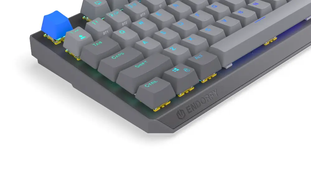 Endorfy механична клавиатура Thock Wireless V2 Full Size, PBT, Endorfy Yellow switch, US Layout
