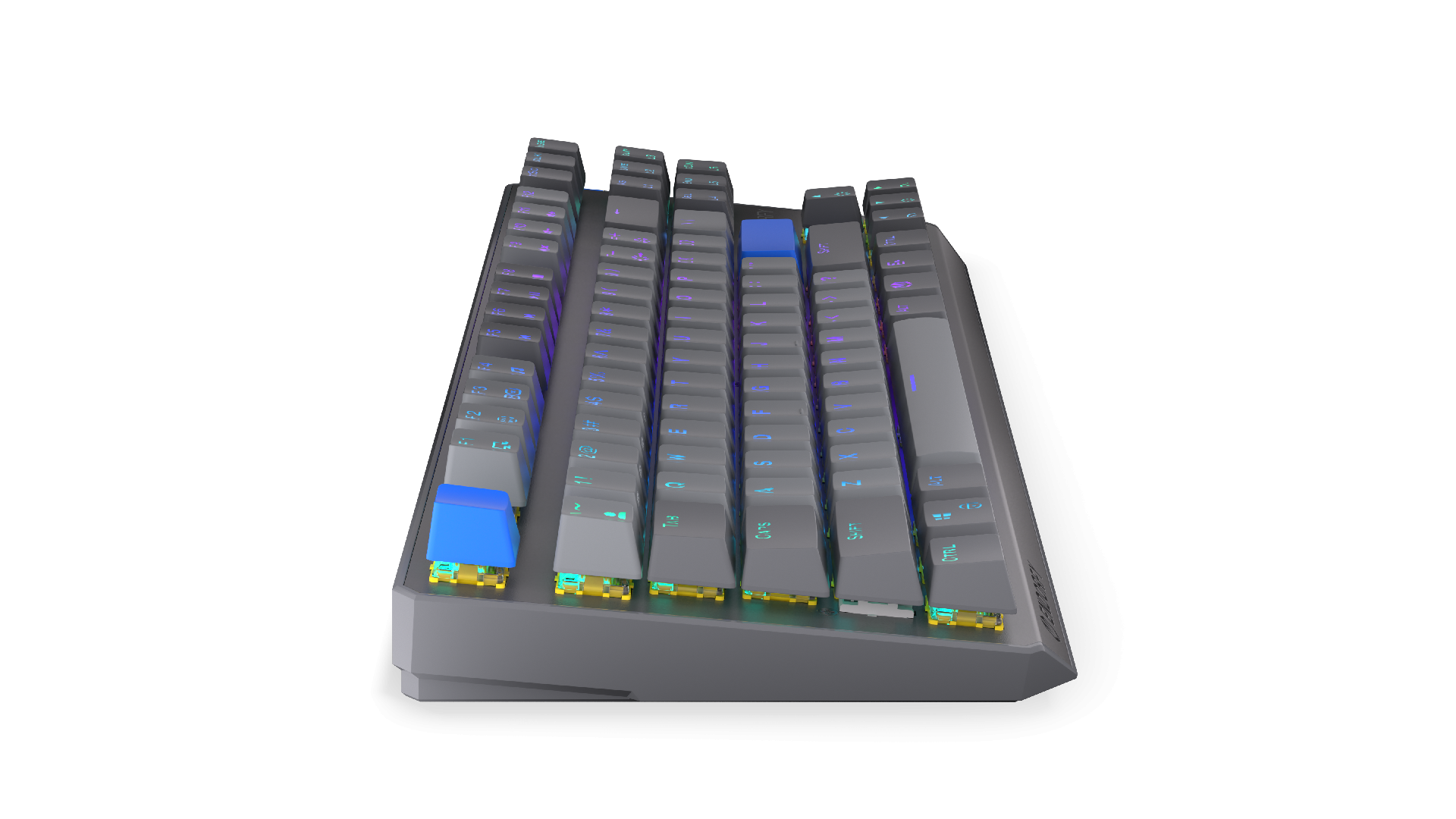 Endorfy механична клавиатура Thock Wireless V2 TKL, PBT, Endorfy Yellow switch, US Layout